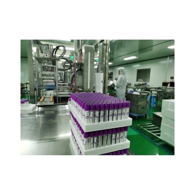 সিই মার্ক ল্যাভেন্ডার টপ EDTA টিউব 8ml-10ml Edta K3 রক্ত ​​সংগ্রহের টিউব