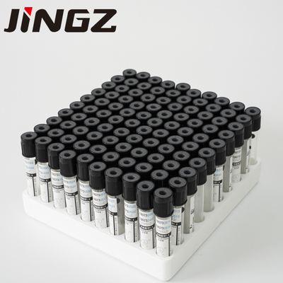 কালো ক্যাপ 1.6ml 1.28ml সোডিয়াম সিট্রেট 3.8% ESR টিউব রক্ত পরীক্ষা টিউব