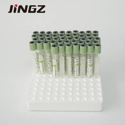 প্লাস্টিক রক্তের নমুনা সংগ্রহ টিউব 13×75mm 4ml সোডিয়াম হেপারিন ভ্যাকুটেইনার
