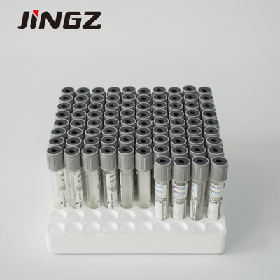 ফাস্টিং ব্লাড সুগার গ্লুকোজ টেস্টের জন্য 13×100mm ব্লাড এক্সট্রাকশন টিউব