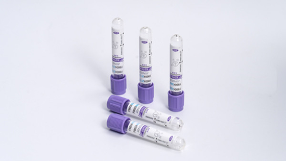 PET K3 EDTA ব্লাড কালেকশন টিউব 3ml 13*75mm স্প্রে করা আসক্তির সাথে