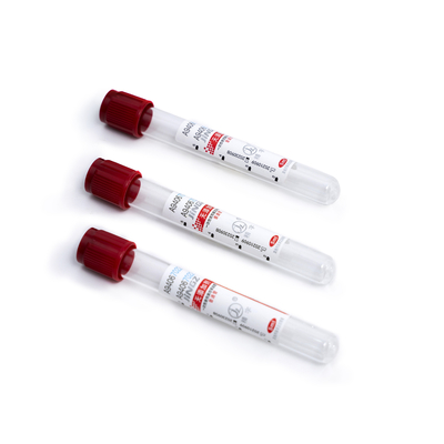 নো অ্যাডিটিভ প্লেইন রেড টপ ব্লাড টিউব 0.5ml-10ml