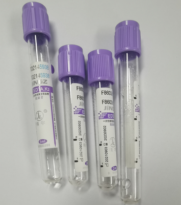 CE অনুমোদিত 4ml Edta টিউব পার্পল টপ ব্লাড ড্র টিউব নমুনা পাওয়া যায়