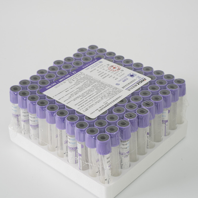 CE ISO সার্টিফাইড K3 Edta Vacuum 0.5ml-10ml বেগুনি টপ টেস্ট টিউব