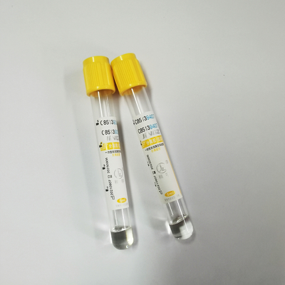 রক্ত সংগ্রহের জন্য নিষ্পত্তিযোগ্য 6ml প্লাস্টিক জেল ক্লট অ্যাক্টিভেটর টিউব 13*100mm
