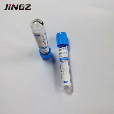 JINGZ 0.25ml-10ml মাইক্রো K3 EDTA ব্লাড কালেকশন টিউব কালার কোডেড ক্যাপ সহ