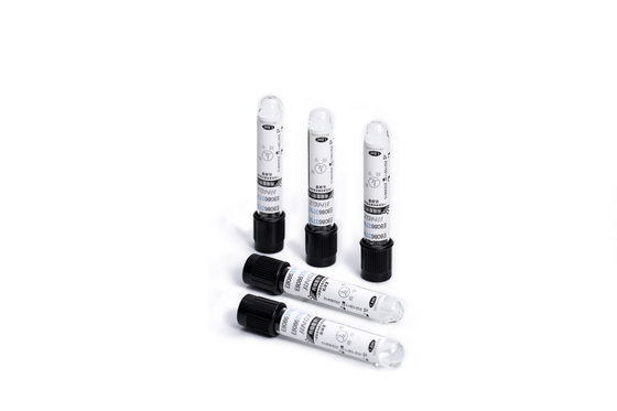 1.28ml 1.6ml ESR রক্তের নমুনা সংগ্রহ টিউব সোডিয়াম সাইট্রেট 4NC 8*120mm