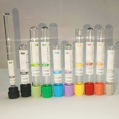 সিই ISO13485 সহ ভেনাস ব্লাড কালেকশন গ্লাস পোষা টিউব 0.5-10ml