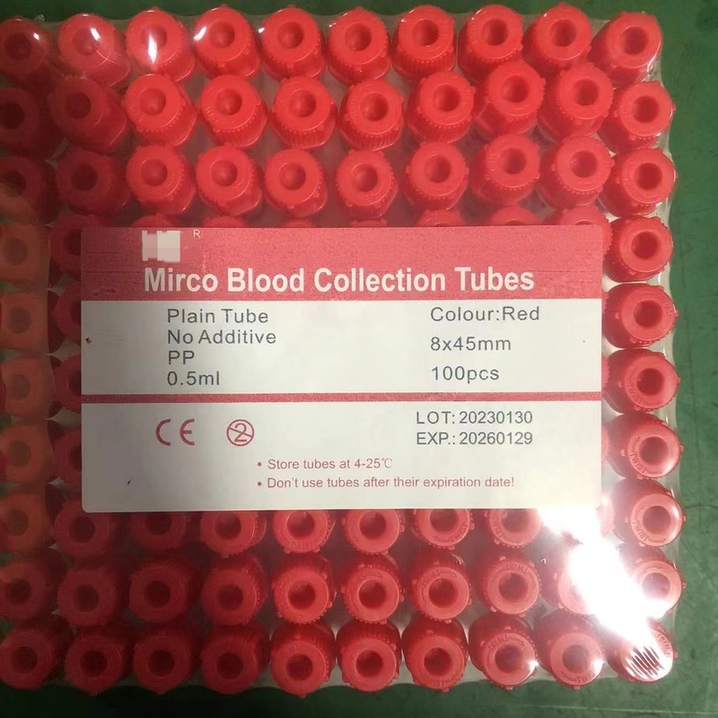 B2B এর জন্য নন ভ্যাকুয়াম পিপি মাইক্রো জেল টিউব 1.5 মিলি সাইজ